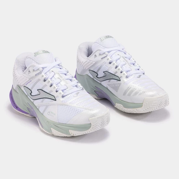 Joma Open Kadın Beyaz Toprak - Sert Kort Tenis & Padel Ayakkabısı TOPLW2402OM - Resim 2