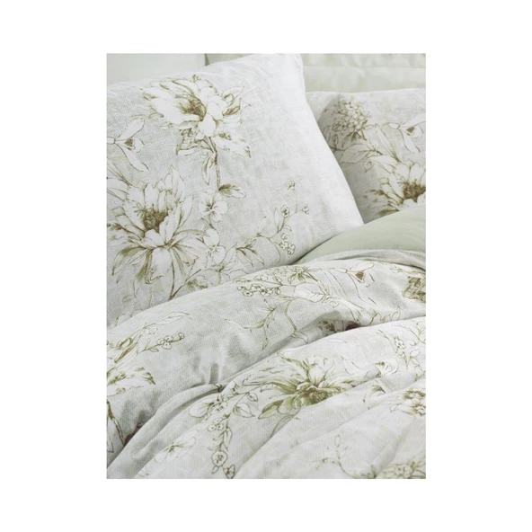 Cotton Box Saten Nevresim Takımı Çift Kişilik Lucida Bej - 2