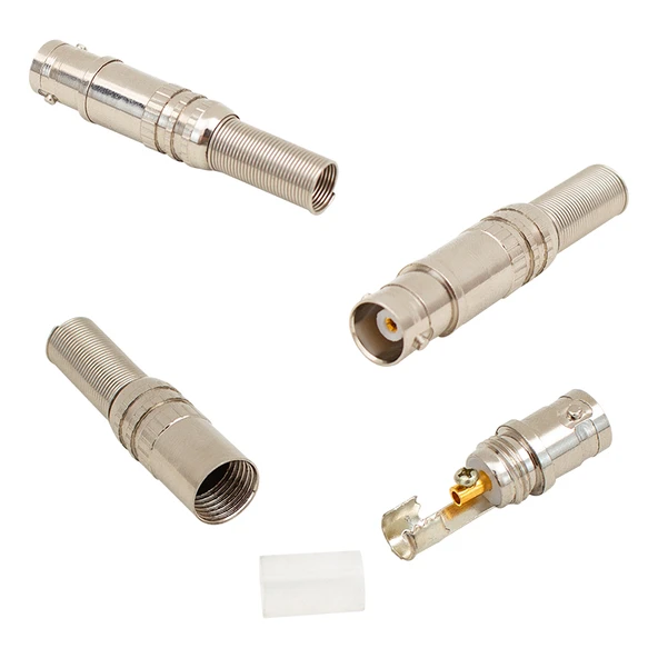 Ayt Yaylı Bnc Dişi Fiş Metal Jack Soket