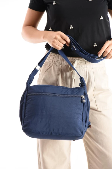 571 collections Çapraz Askılı Ultra Hafif Çok Cepli Bayan Omuz Çantası Laci (Model: 571-6M) - Resim 3