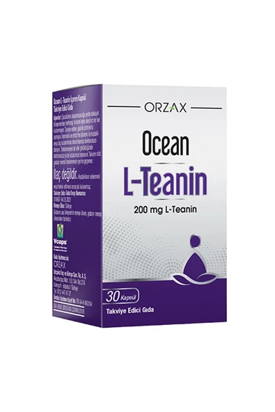 Ocean L-Teanin 200 Mg 30 Kapsül x 2 Adet - Resim 3