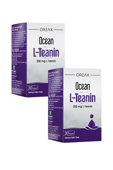 Ocean L-Teanin 200 Mg 30 Kapsül x 2 Adet ürün görseli