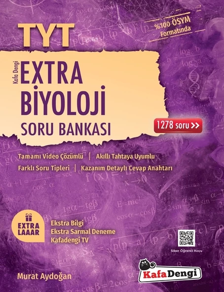 KAFA DENGİ YAYINLARI TYT EXTRA BİYOLOJİ SORU BANKASI