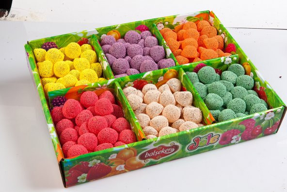 Balşeker Jöle Şeker Kaskaslı jöle 1 kg - 3