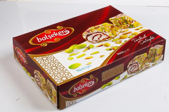 Balşeker Sultan Fındık Basma Lokum 3 KG - 2