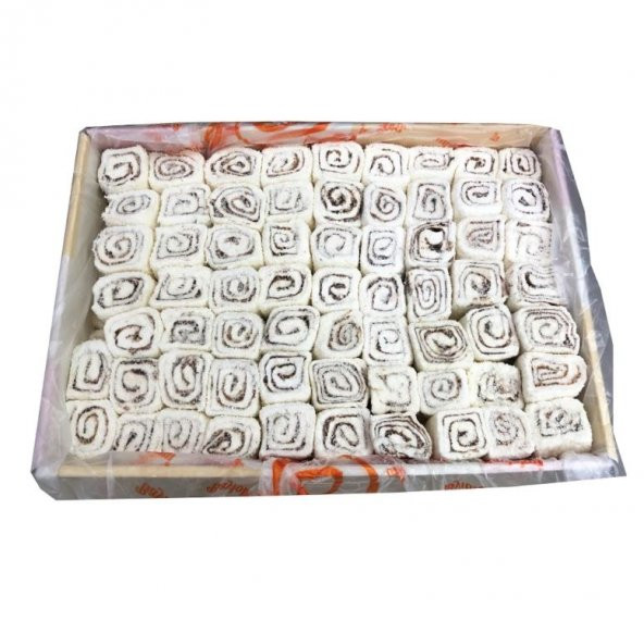 Balşeker Hindistan Cevizli Çikolatalı Sarma Sultan Lokum 3 KG - 2