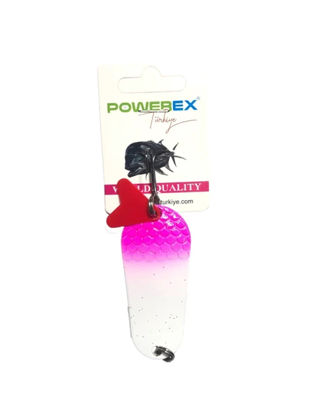 Turna Kaşığı 23 gram Powerex Fighter 23 gr. 6,5 cm. Metal Kaşık Sahte Yem Model:45 ürün görseli