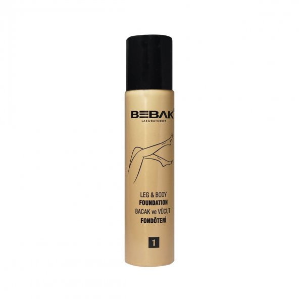 Bebak Bacak Fondöteni Light Açık 1 Numara 75 ml