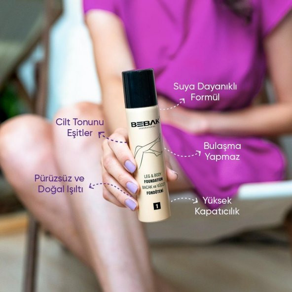 Bebak Bacak Fondöteni Tan 3 Numara 75 ml - 3