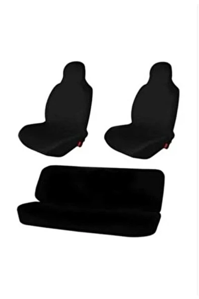 ZMR OTO AKSESUAR Fiat / Tofaş Şahin Oto Servis Kılıfı Düz Siyah Komple Set