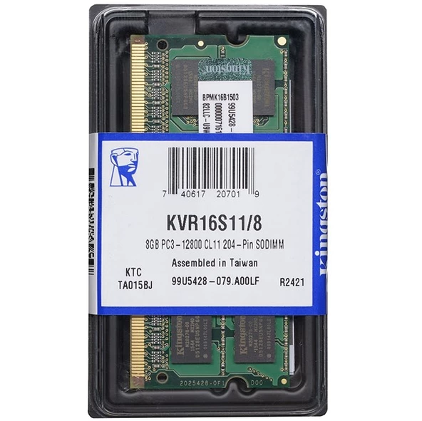 Kingston 8GB 1600 DDR3 KVR16S11/8WP (NB) - 3