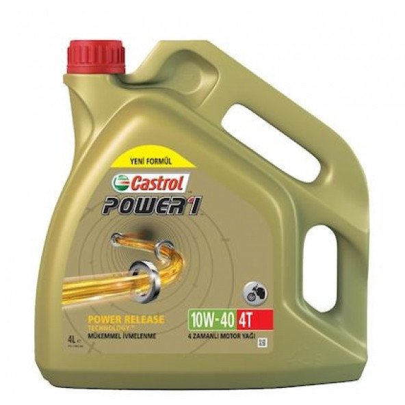 Castrol Power 1 4T 10W-40 Motor Yağı 4 Litre