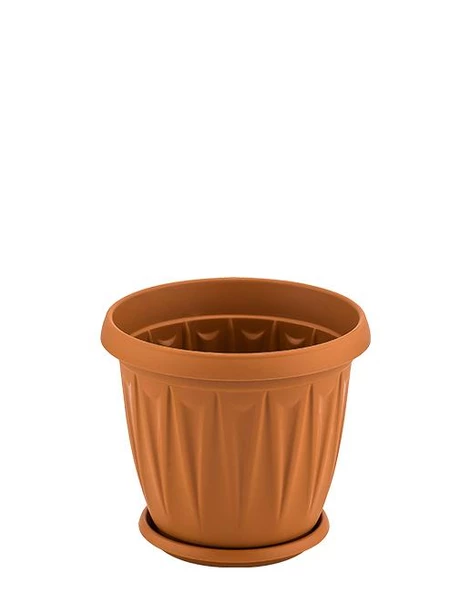 Omnipazar SY-5701 1 litre Plastik Ürgüp Saksı Takım No 1 - 2