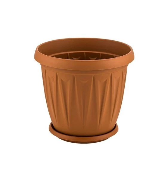 Omnipazar SY-5704 5 litre Plastik Ürgüp Saksı Takımı No 4 - 2