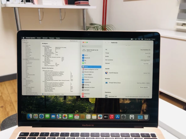 MacBook Air M1 8 GB 256 GB SSD 13.3" MGND3TU/A Altın - 8