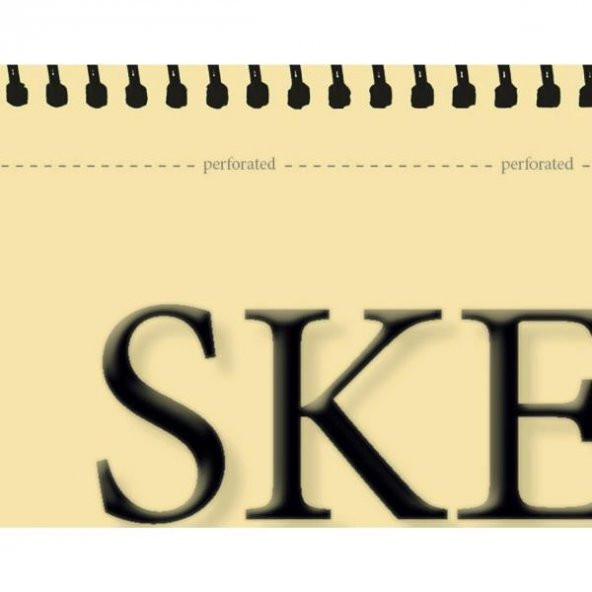 Sahra Spiralli 24,5x34,5 Blok.90 Gr.Ivory Kağıt - 3