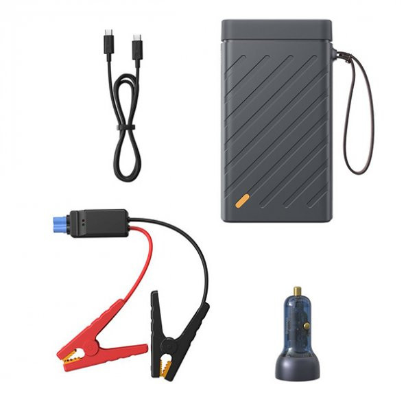 Baseus Reboost Jump Starter 220V-100W 4000mAh Marş Powerbank - 1