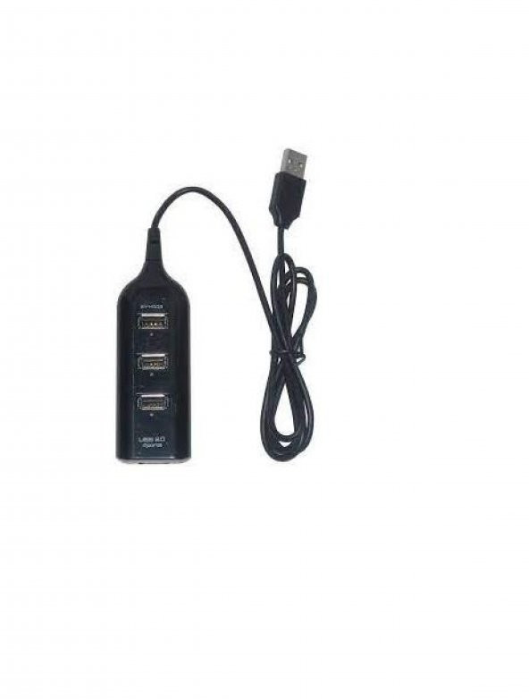 Yüksek Hızlı 4 PORT USB Çoklayıcı Çoğaltıcı 1 M Kablo HUB SWITCH - 3