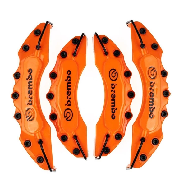 Fullback Uyumlu Brembo Turuncu Kaliper Kapağı 4 Parça Ön Arka Set