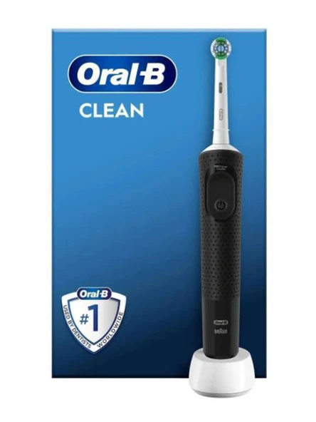 Oral-B  Clean Şarjlı Diş Fırçası - Siyah - 1