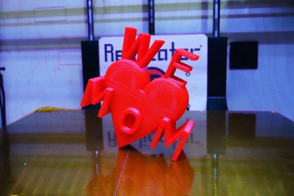 We Love Mom Anne Seviyoruz Anneler Günü Plastik Masaüstü Dekor - 1