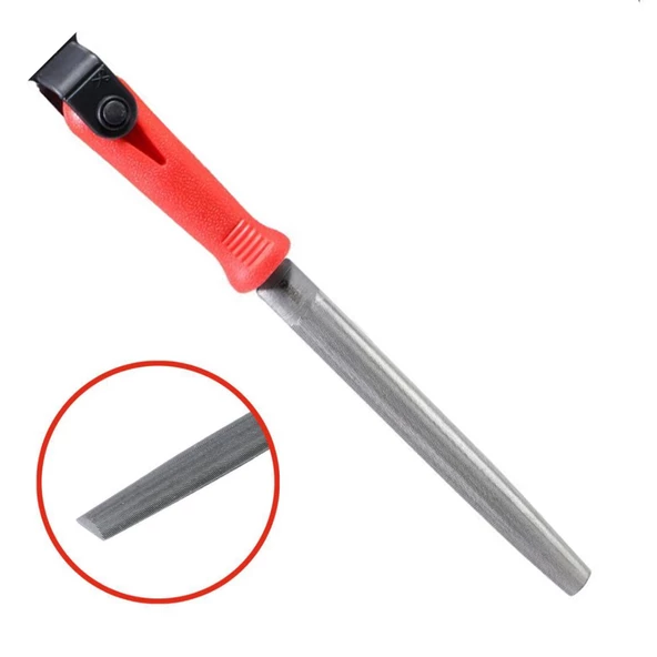 Vinko Yarım Yuvarlak İnce Eğe Ağaç Törpüsü (200-250 mm Seçenekli) - 5