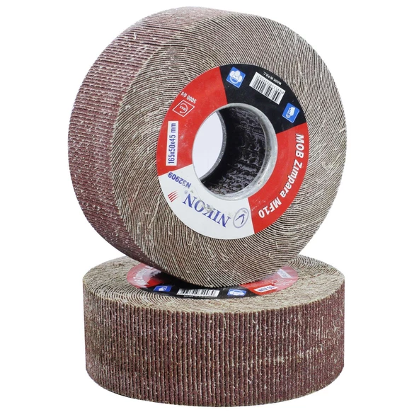 Nikon Mob MF10 Zımpara Keçe Mop 165x50x45 mm 40-60-120-150 Kum - 2