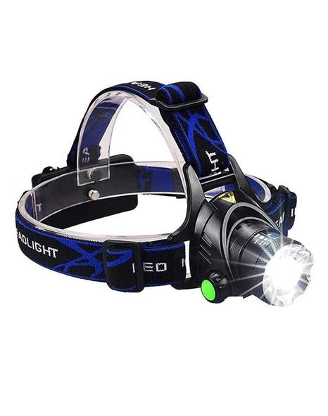 PS-XQ-19 T6 Orjinal 800 Lümen Profesyonel T6 Şarjlı Zoomlu Kafa Lambası ürün görseli