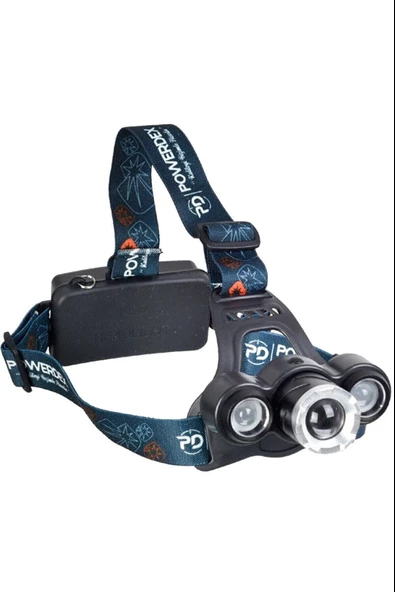 10 W Şarjlı Metal Yağmur Suyu Geçirmez Kafa Lambası - Feneri ürün görseli