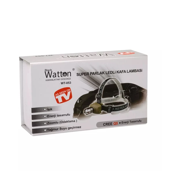 Süper Zoomlu Kafa Lambası Wt-053 - Resim 3