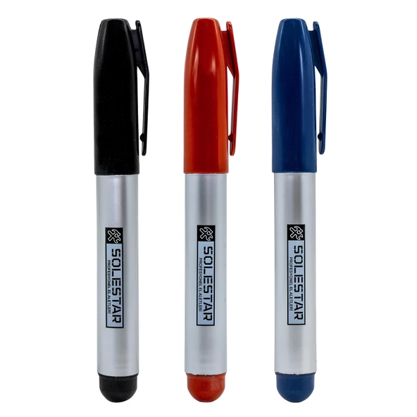 Kalıcı Çıkmaz Koli Kalemi Suya Dayanıklı İşaretleme Markalama Mavi Kalem Metal Cam Çuval Folyo - 6