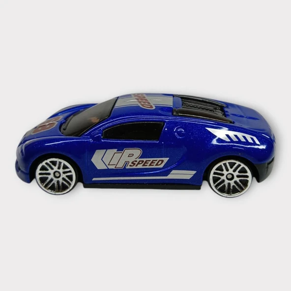 Metal Mini Arabalar  8 cm - Mavi - 2 - 2