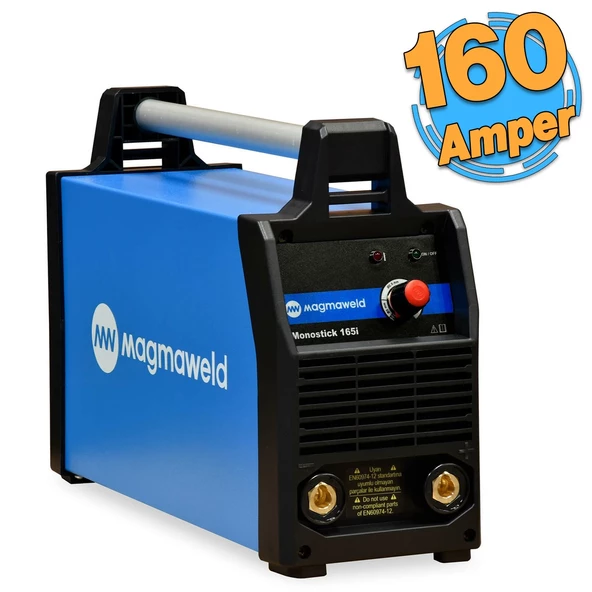 Magmaweld İnverter Kaynak Makinası 165I MONOSTIC Demir Metal Birleştirme TIG Makina 160 A Elektrot ürün görseli 1