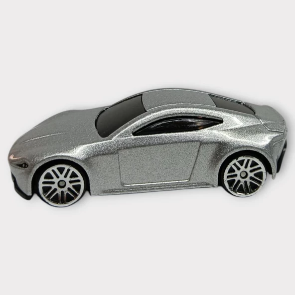 Metal Mini Arabalar  8 cm - Gri - 1 - Resim 2