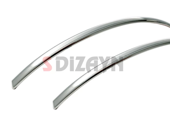 Renault Megane 4 Krom Ayna Alt Çıtası 2 Prç. 2016 2017 2018 2019 2020 2021 2022 2023 2024 2025 - 3
