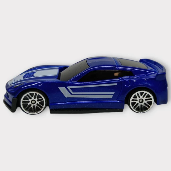 Metal Mini Arabalar 8 cm - Mavi - 1 - 2