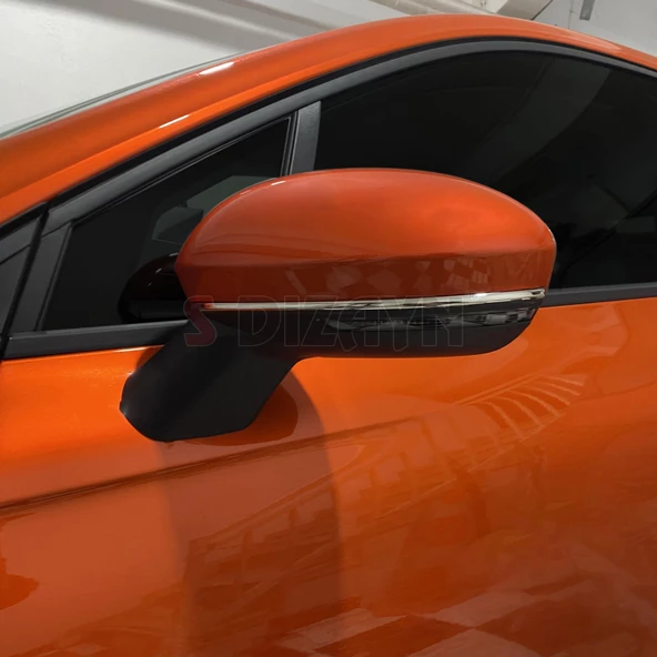 Renault Megane 4 Krom Ayna Alt Çıtası 2 Prç. 2016 2017 2018 2019 2020 2021 2022 2023 2024 2025 - 2