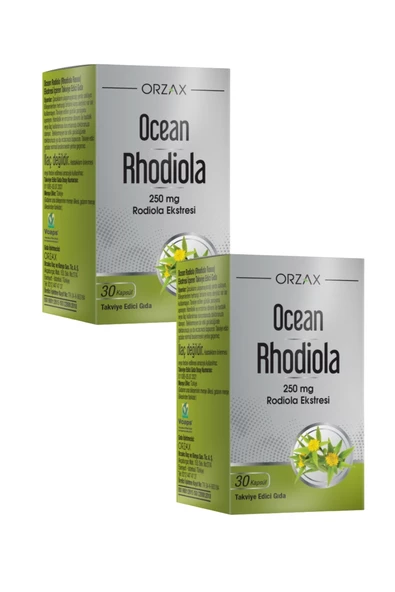 Ocean Rhodiola 250 Mg 30 Kapsül x 2 Adet ürün görseli