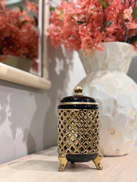 Roy King Azra Kavanoz 3'lü Set Siyah - 6