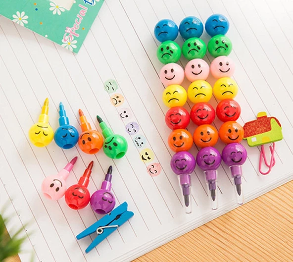 Emoji Yumurtlayan Kurşun Kalem 4'lü Paket - 2