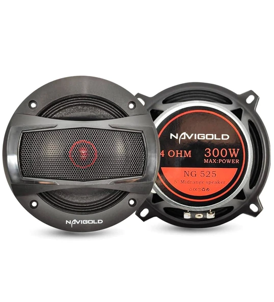 OTO MİDRANGE 300W 2 ADET NAVİGOLD NG-525