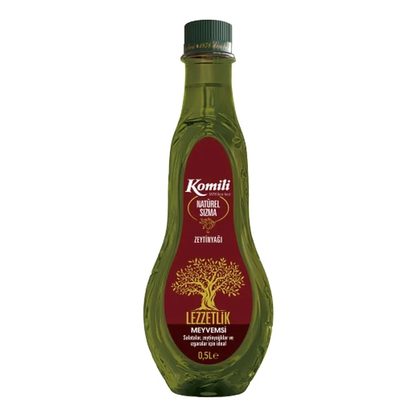 Komili Natürel Sızma Zeytinyağı 500 ml x 3 Adet - 2