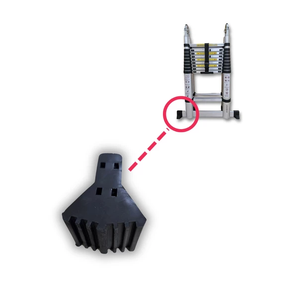 Endokon Alüminyum Merdiven Denge Ayağı Kaydırmaz Plastik - 2