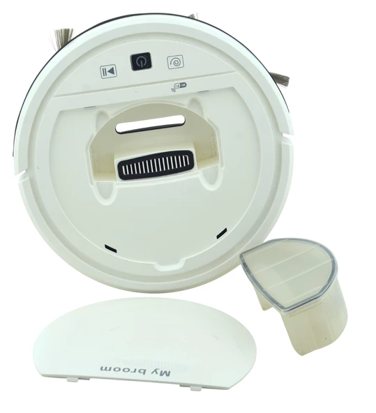 Arızalı My Broom Akıllı Robot Süpürge 3'ü 1 Arada Beyaz - 3