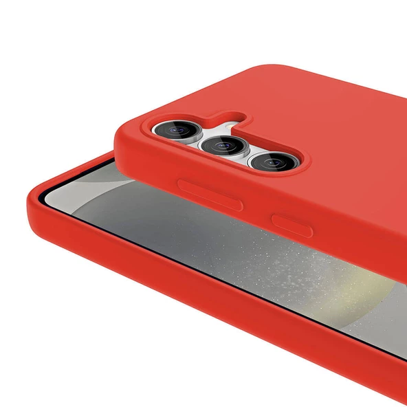 Samsung Galaxy S24 Plus Kılıf Pastel Renk Temizleme/Silme Teknolojili Magsafe Uyumlu Kivi Kapak - 8