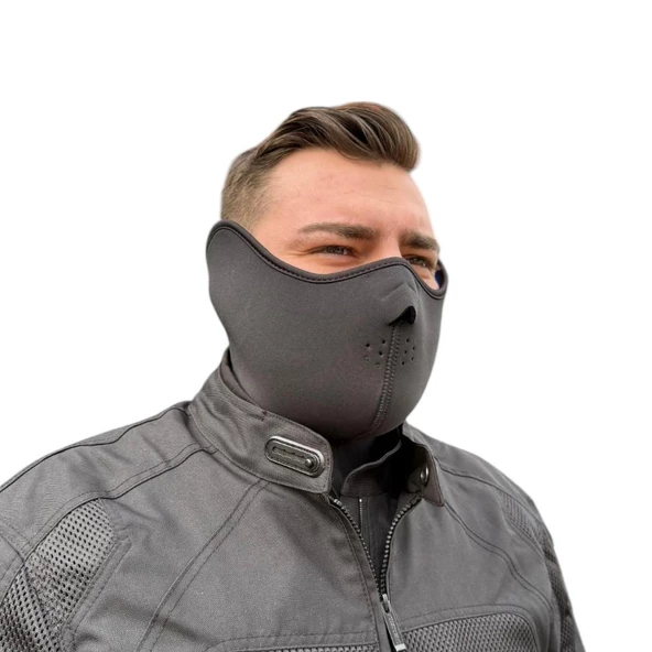 PROSEV NEOPREN RÜZGAR GEÇİRMEZ MOTOSİKLET MASKE - 2