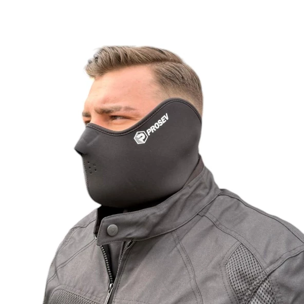 PROSEV NEOPREN RÜZGAR GEÇİRMEZ MOTOSİKLET MASKE - 3