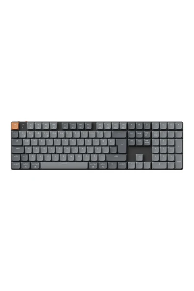 Keychron K5 Max %100 RGB Türkçe Red Switch Kablosuz Karbon Siyah Mekanik Klavye