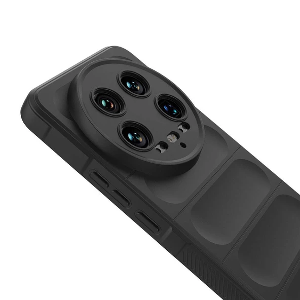 Xiaomi Mi 14 Ultra Kılıf Elde Tutma Kolaylıkla Kaydırmaz Kenar Line Dizayn Optietnik Kapak - Resim 10