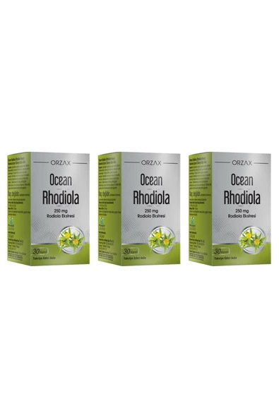 Ocean Rhodiola 250 Mg 30 Kapsül x 3 Adet - Resim 2